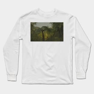 Tropical Landscape by Frederic Edwin Church Long Sleeve T-Shirt